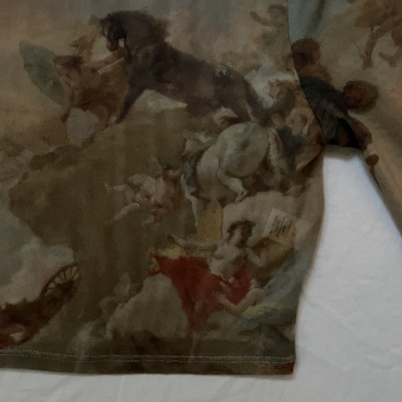 PacSun / The Met Long‑Sleeve Mesh Top - Picture 2 of 4